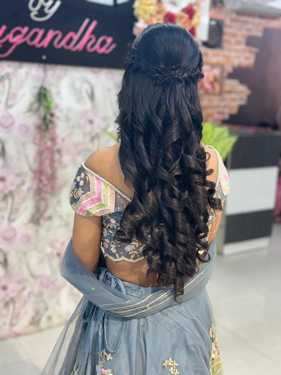 Hair Styling By Makeovers By Sugandha