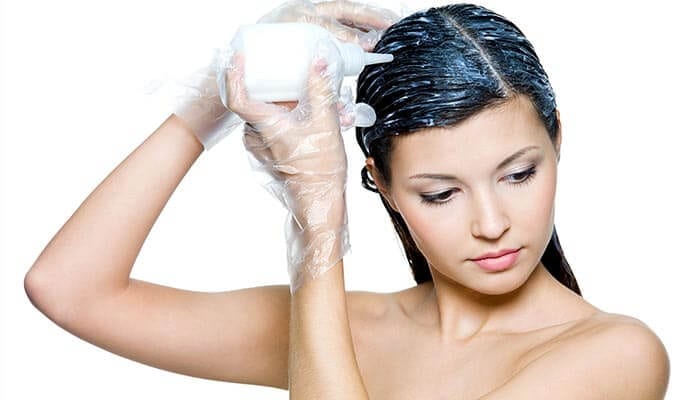 patch test before hair colouring
