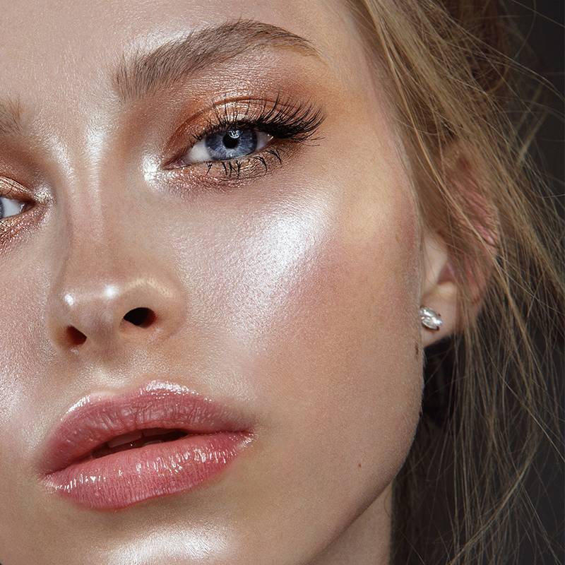 dewy makeup