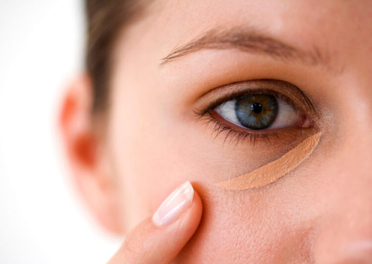 concealer application