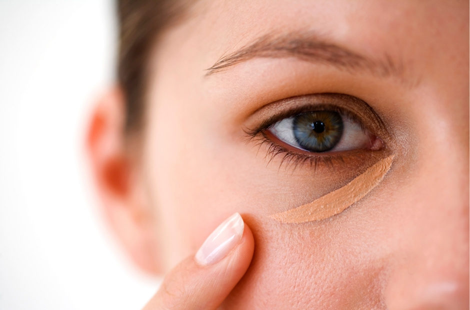 concealer application