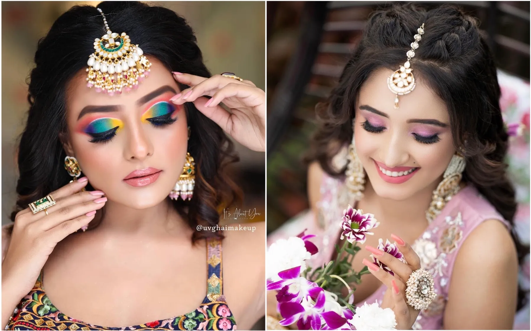 Pop of Color with Colored Kajal