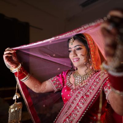 Bridal makeup by makeovers by sugandha
